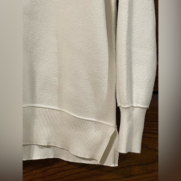 Happily Grey Women's Cream Crewneck Pullover Sweater - Picture 3 of 5